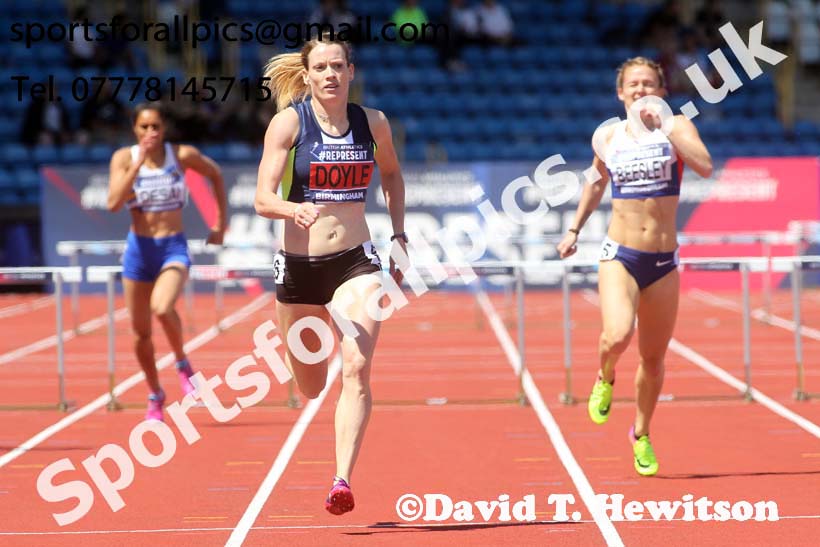 Womens 400 metres hurdles, World Championship Team Trials, Alexander Stadium, Birmingham